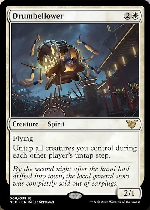 Drumbellower ~ Commander: Kamigawa: Neon Dynasty [ NM ] [ Magic MTG ]