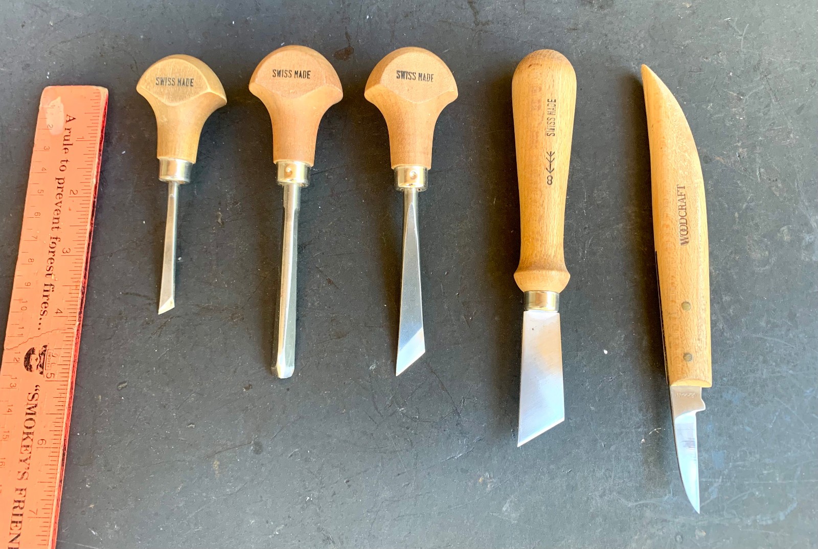Pfeil “Swiss Made” Palm Gouges. Pfeil “Swiss Made” Palm Gouges.