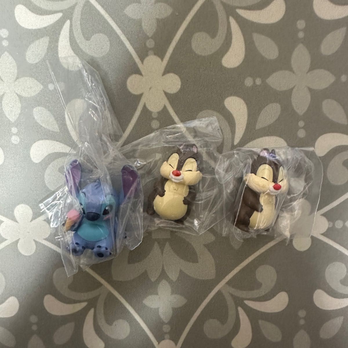 Disney Chip & Dale Figure Character I ate too much Gashapon