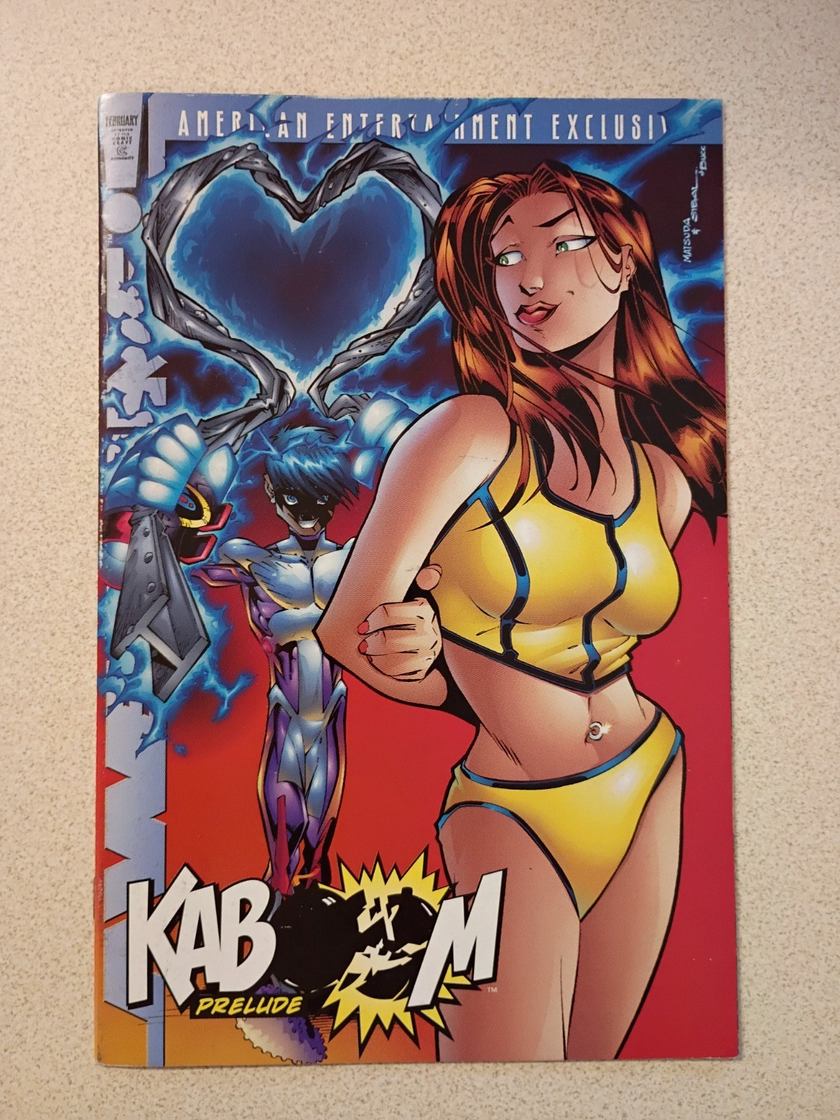 Kaboom Prelude #1 Gold Logo (Awesome February 1998)
