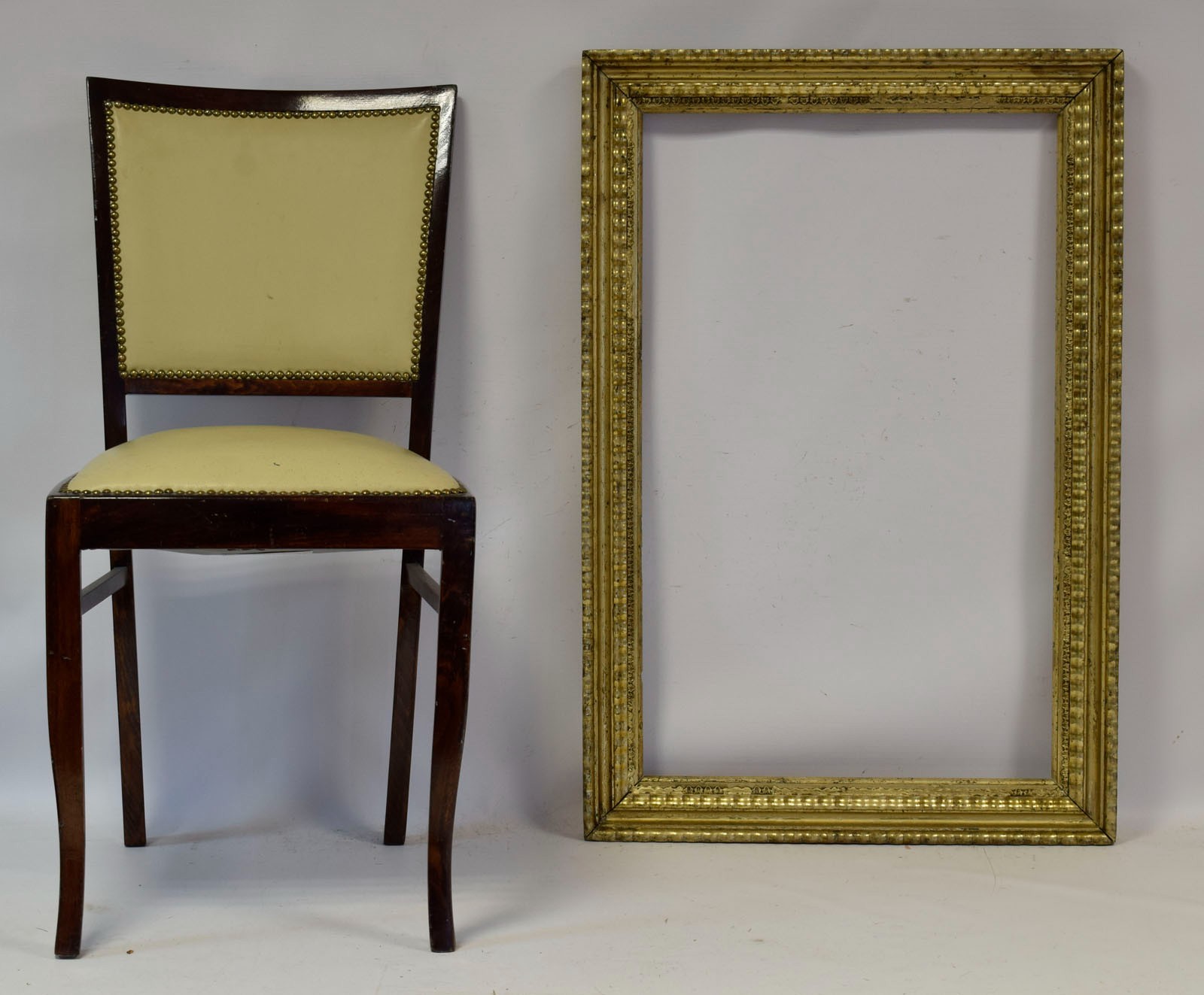 Ca 1900 Berliner Leiste Old wooden frame in original condition. 30,5 x 19.3 in