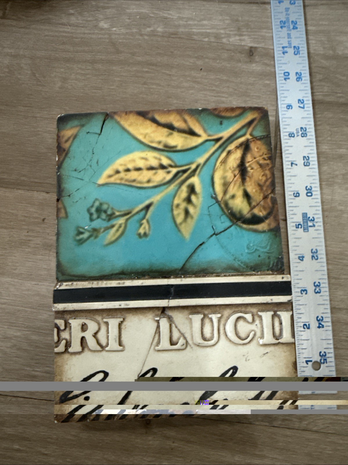 Vintage Sid Dickens Memory Block Retired Wall Tile Made In Canada Vintage Sid Dickens Memory Block Retired Wall Tile Made In Canada