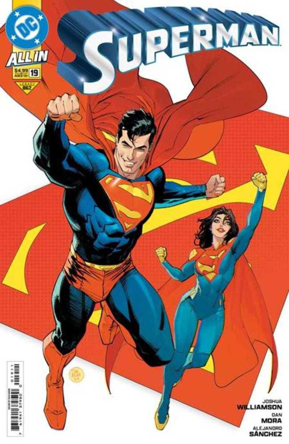 Superman #19 Cover A Dan Mora Comic Book First Print 2024