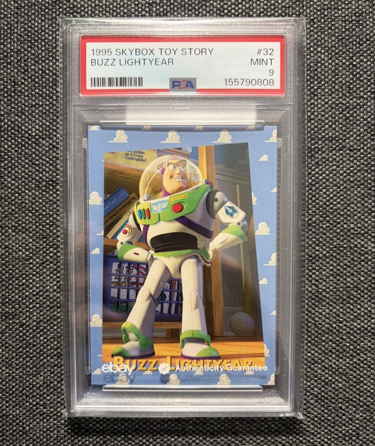 1995 SkyBox Disney Toy Story Buzz Lightyear #32 PSA 9