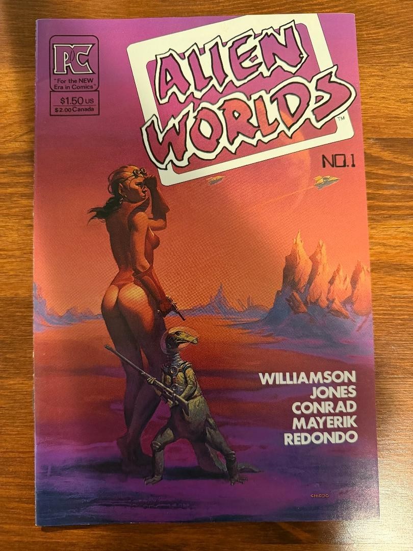 1982 PACIFIC COMICS ALIEN WORLDS No. 1  MINT CONDITION NEVER READ FAST SHIPPING