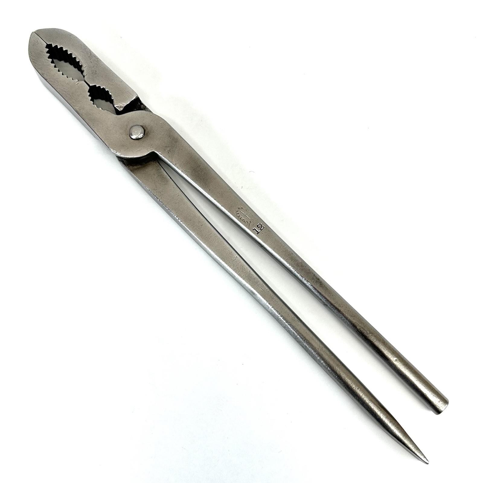 VTG. WM Johnson MFG. Co. 12” Gas Burner Pliers NEWARK NJ SCREWDRIVER TIP