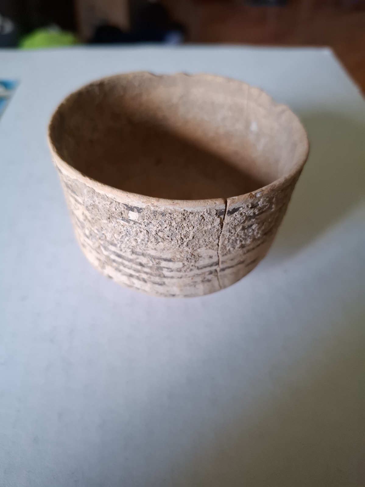 Ancient Early Bronze Age Painted Bowl 3000-2000 BC