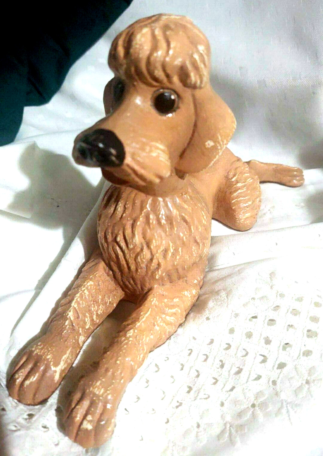 VTG Resin Figurine Poodle Katherine\'s Collection DOG Retired Floor Pose 