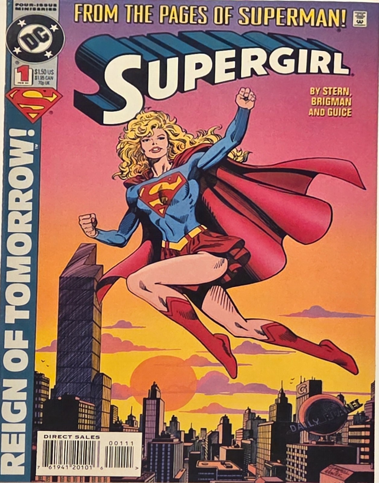 Supergirl #1 DC Comics 1994 VF Reign of Tomorrow MiniSeries