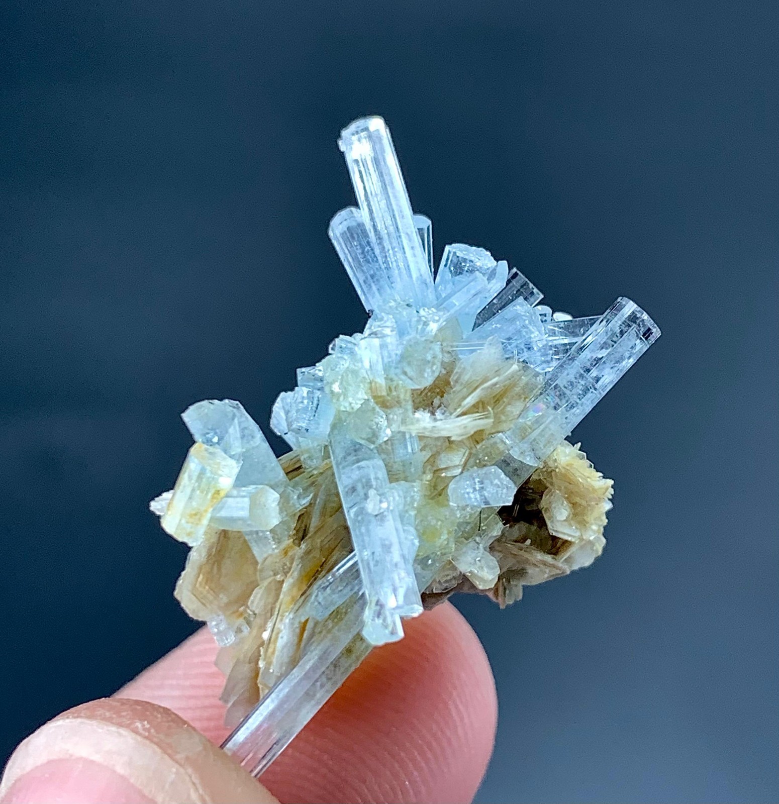 15 Carat Aquamarine Crystal Specimen From Pakistan