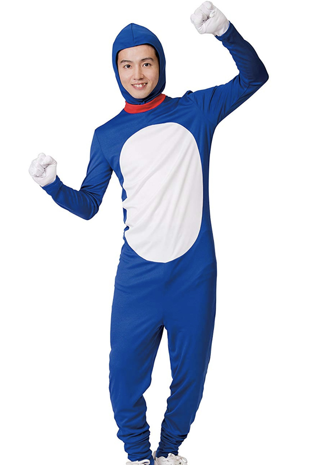 Japanese Men\'s Kimono Doraemon costume Blue Tights Cosplay Set