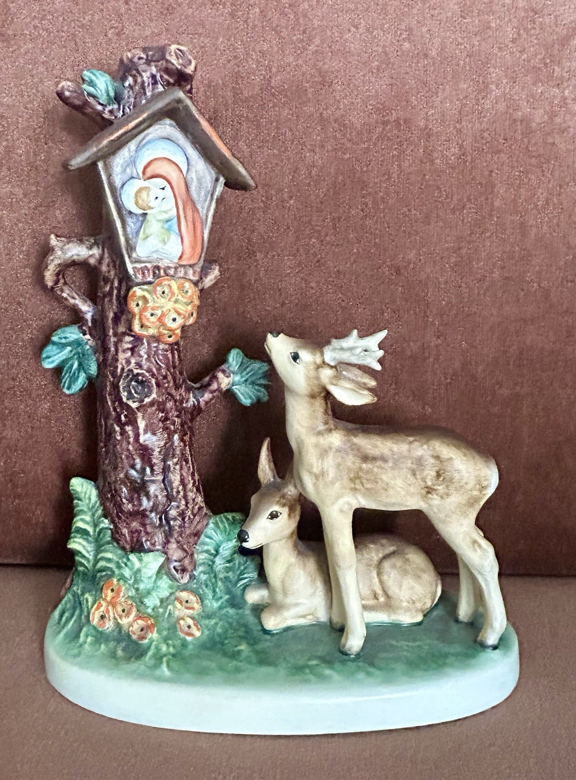 Goebel Hummel Figurine “Forest Shrine” 183 TMK6 - 9\