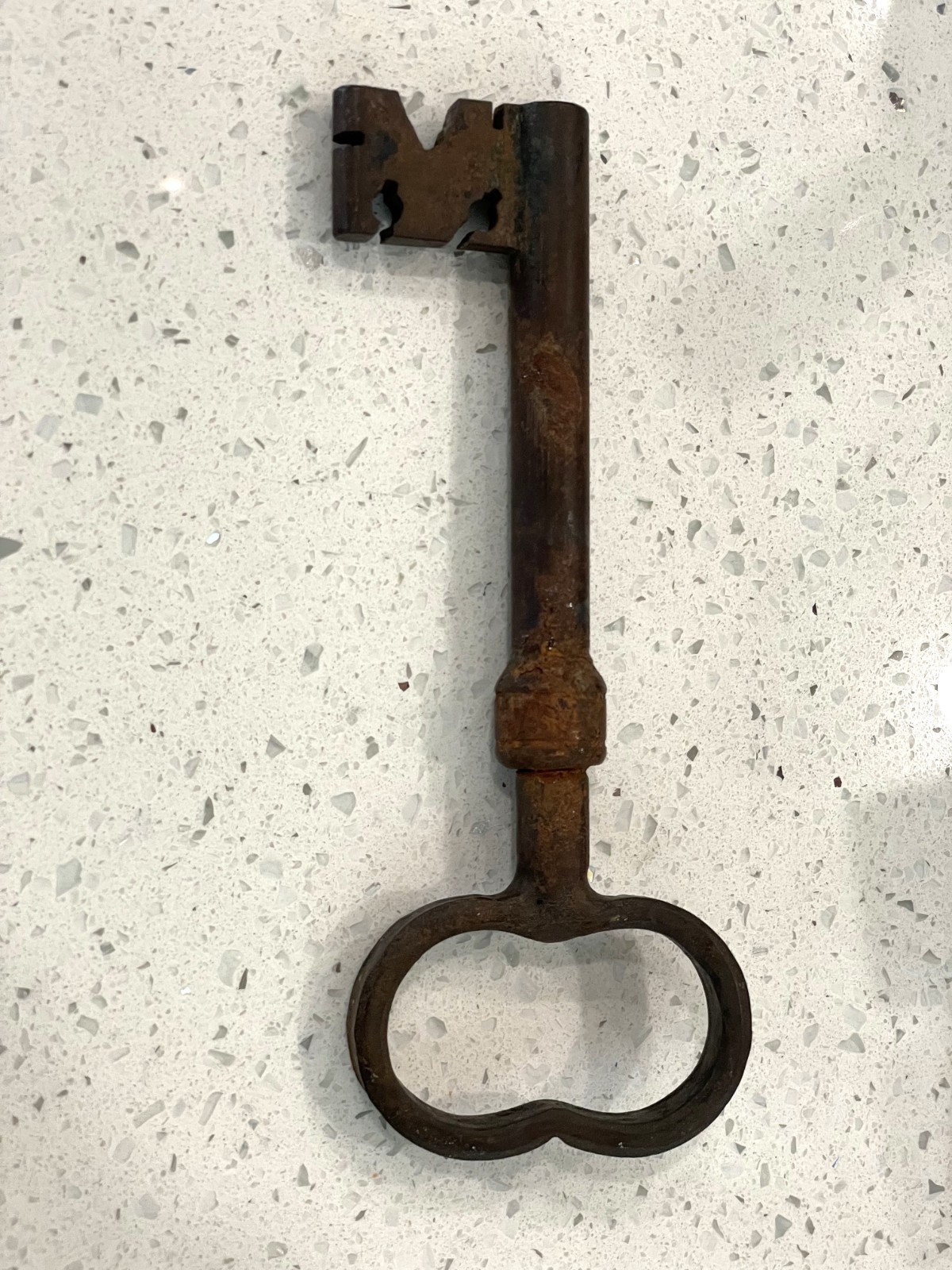 Large Antique Jailer's / Castle Style Key, 6 3/4