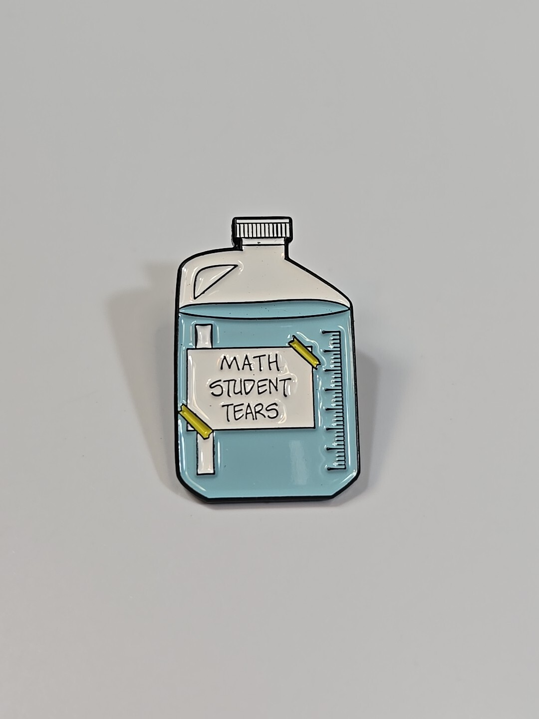 Math Students Tears Lapel Pin Humorous 