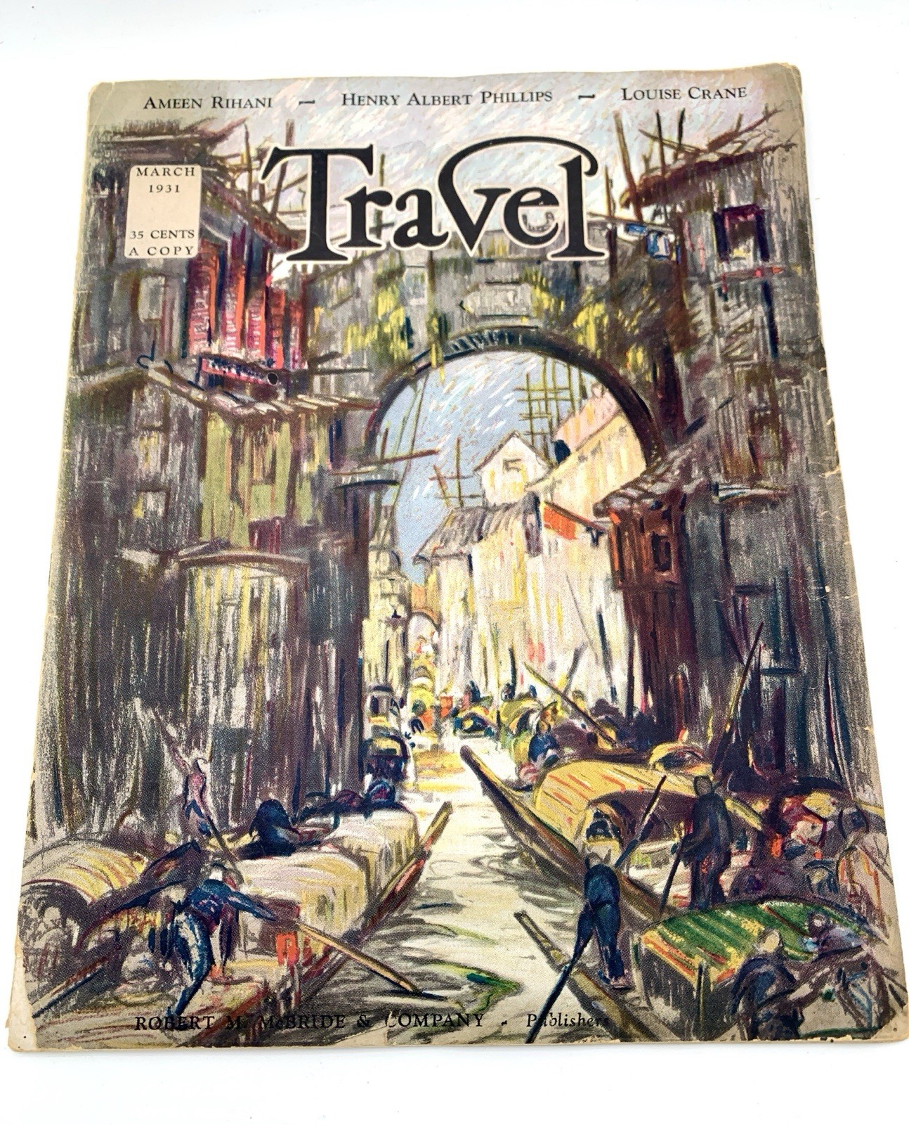 Travel Magazine March 1931 Complete Volume Robert M. McBride Loose Covers