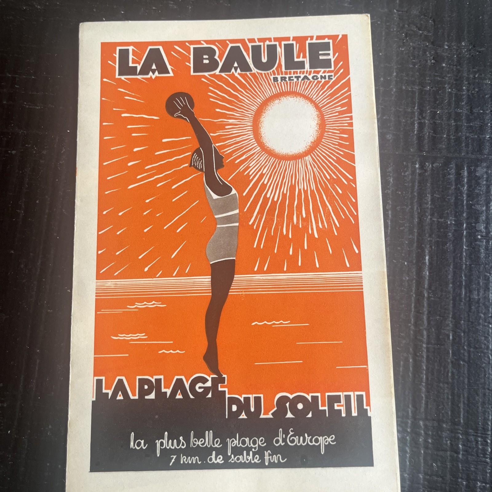 Vintage La Baule Bretagne L\'Hotel  Royal Brochure Brochure