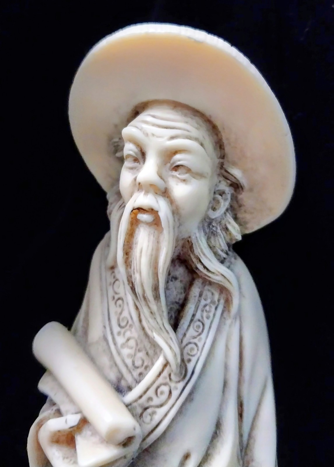 Vintage Wony LTD.,Chinese Man Unique Figurine,Very Collectible,Excellent Cond.