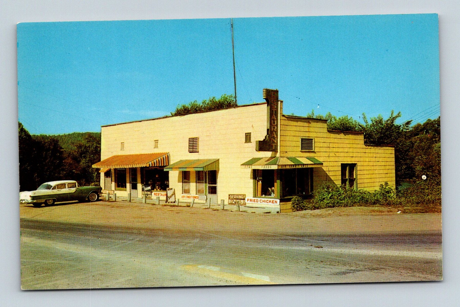 KY Williamsburg 1950s White\'s Restaurant - Postcard