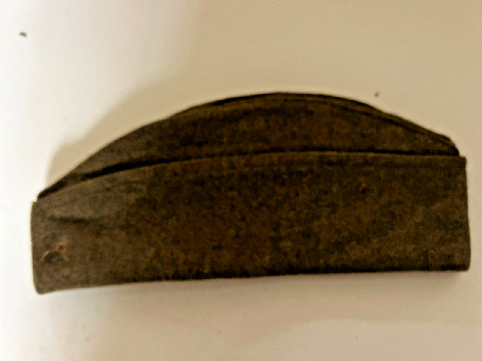 MS056A Genuine WWI US American Expeditionary Forces Wool Doughboy Side Cap MS056A Genuine WWI US American Expeditionary Forces Wool Doughboy Side Cap