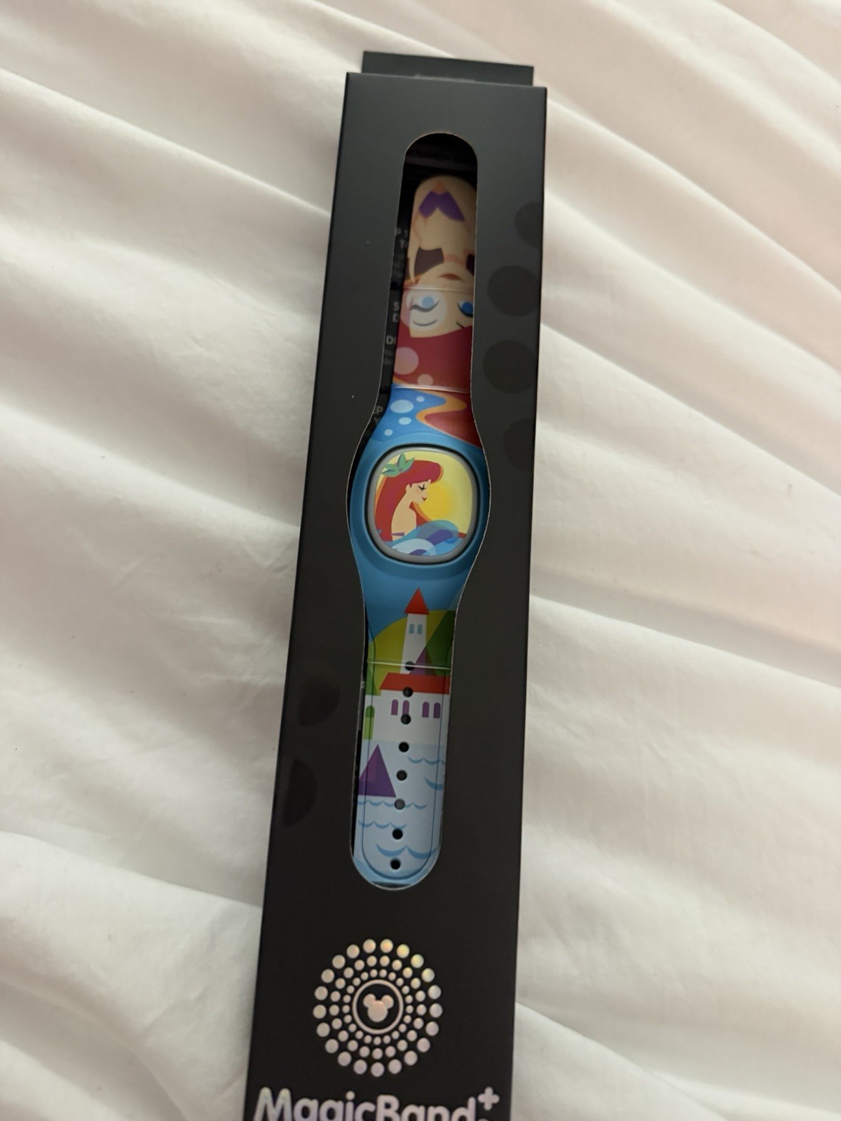 NEW 2026 Disney Parks The Little Mermaid Ariel Shell Magic Band+ Plus Unlinked