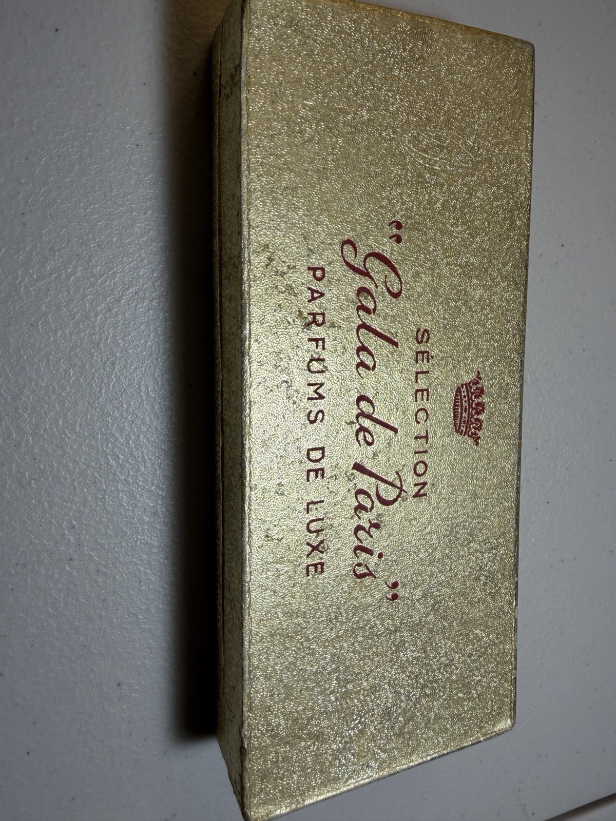 Vintage Gala de Paris French Miniature Perfume Coffret Set In Original Box Rare
