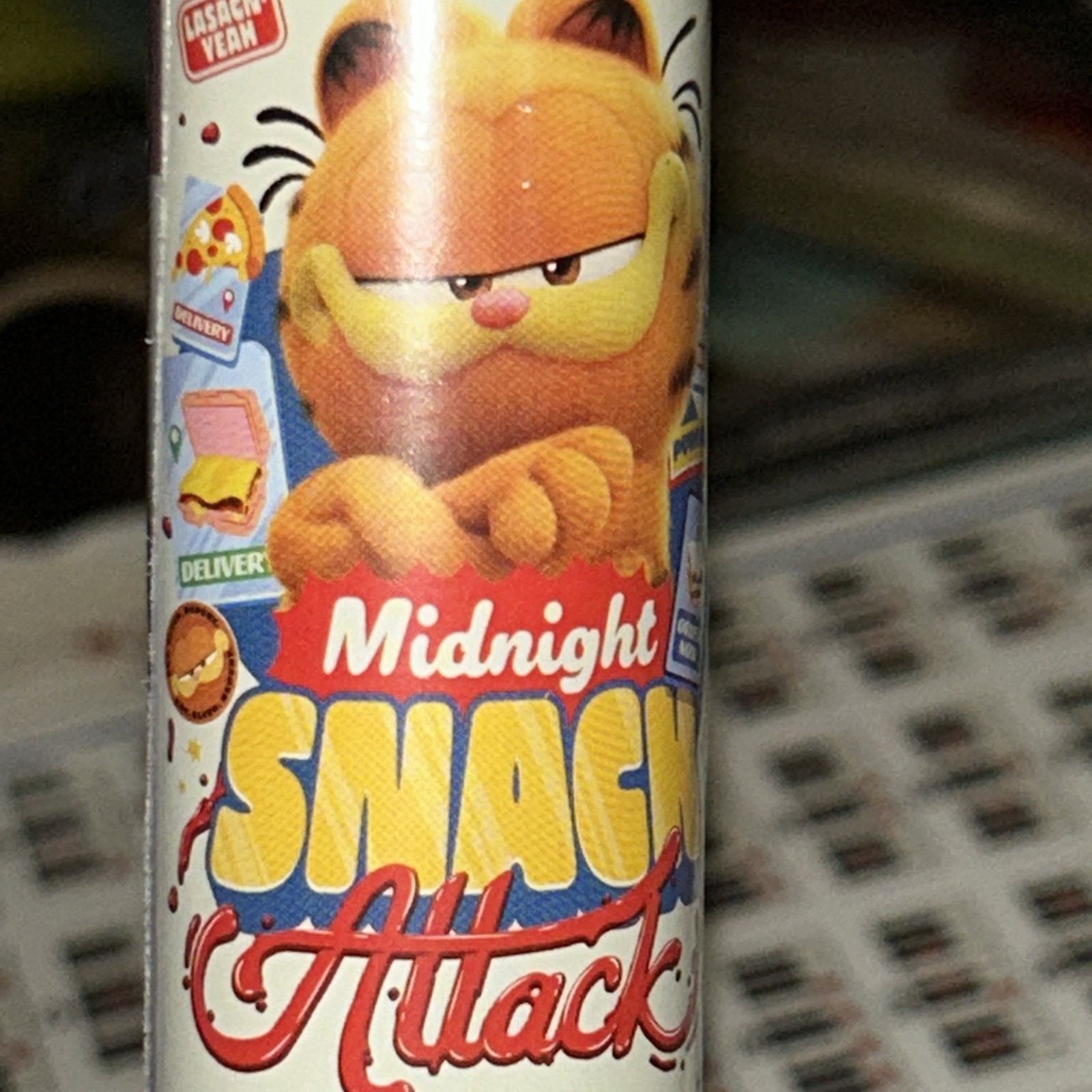 THE GARFIELD MOVIE - MIDNIGHT SNACK ATTACK POSTER - 22.375”X 34” 24788, NEW