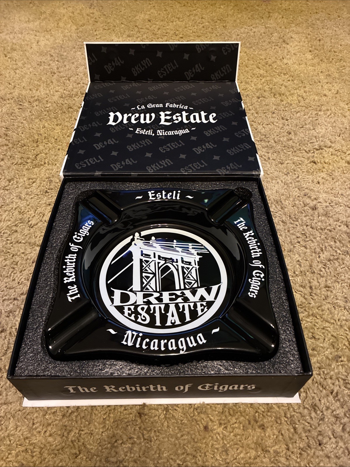 drew estates ashtray Esteli drew estates ashtray Esteli