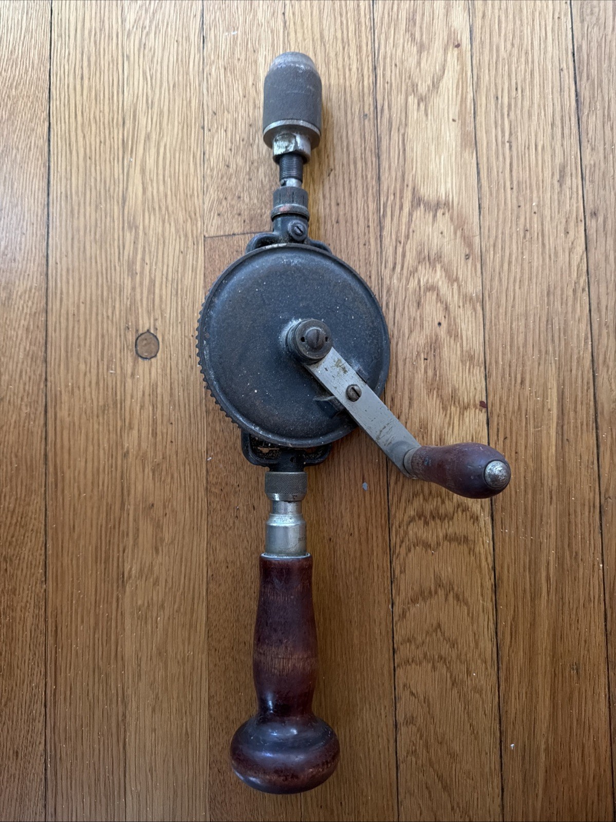 Vintage Yankee No. 1540 Ratcheting Eggbeater Style Drill USA