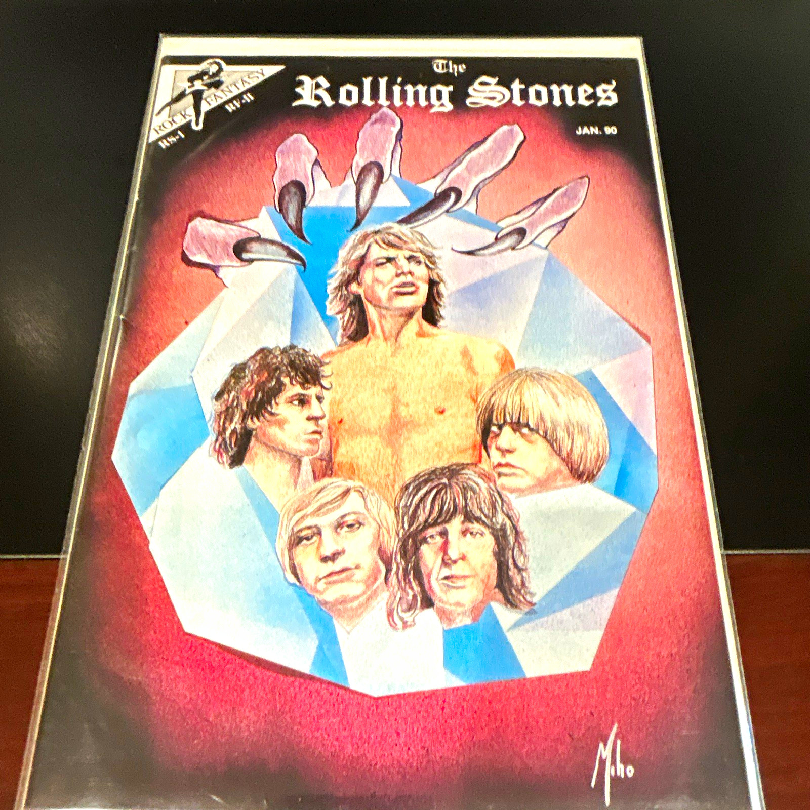The Rolling Stones Comic Book #1 (2000) Maho (English) Color Style