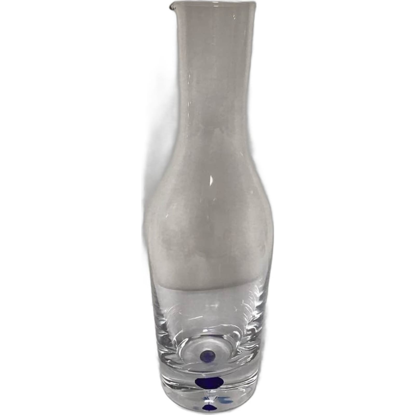 Vintage orrefors intermezzo blue bubble decanter well preserved Sweden Barware