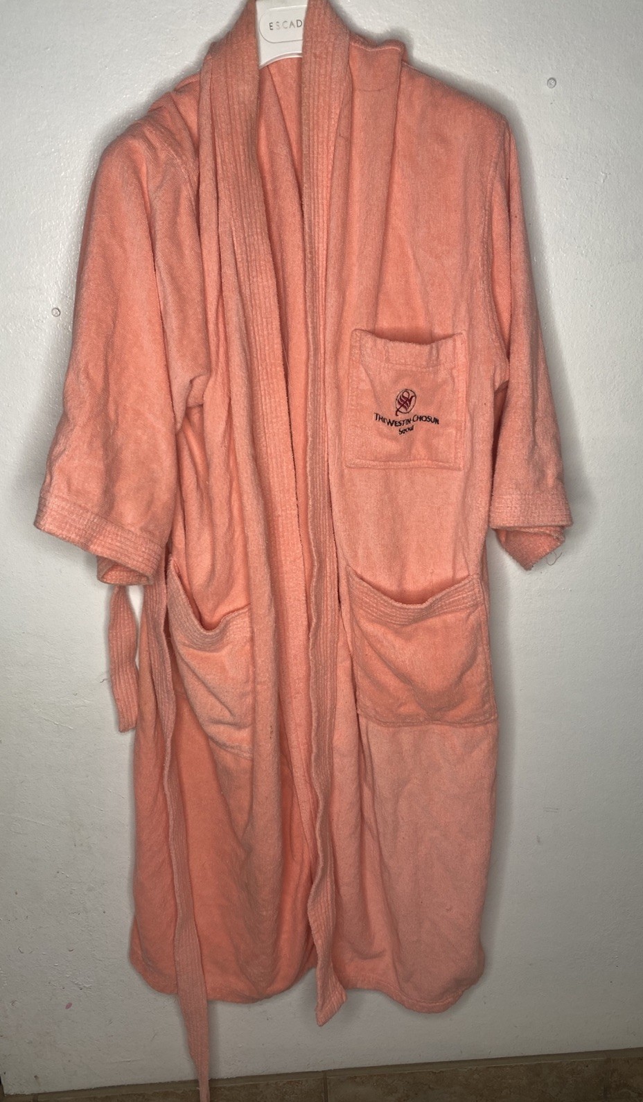 Rare Vintage Chosun Hotel Seoul South Korea   Spa Bathrobe Robe