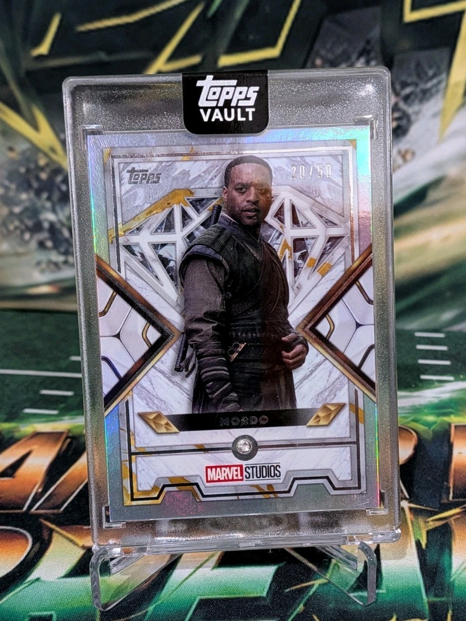2026 Topps Marvel Vault Mordo Diamond Gold 20/50