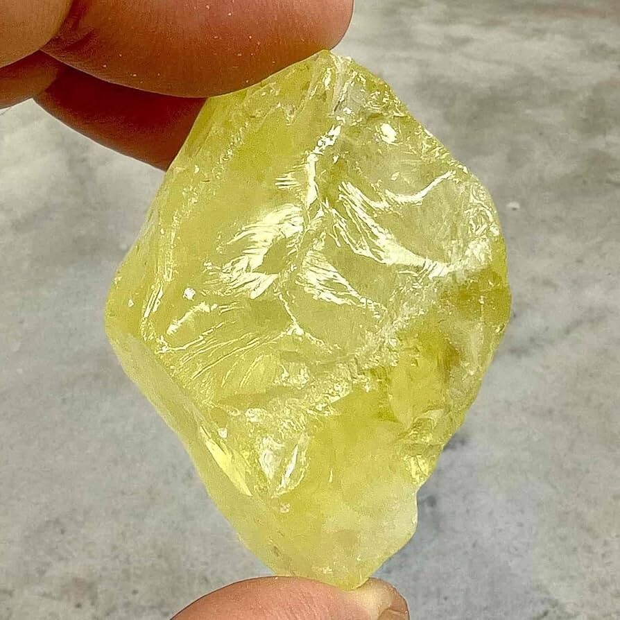 5PCS AAA+ Raw Citrine Stone Natural Rough Citrine High Energy Attract Wealth