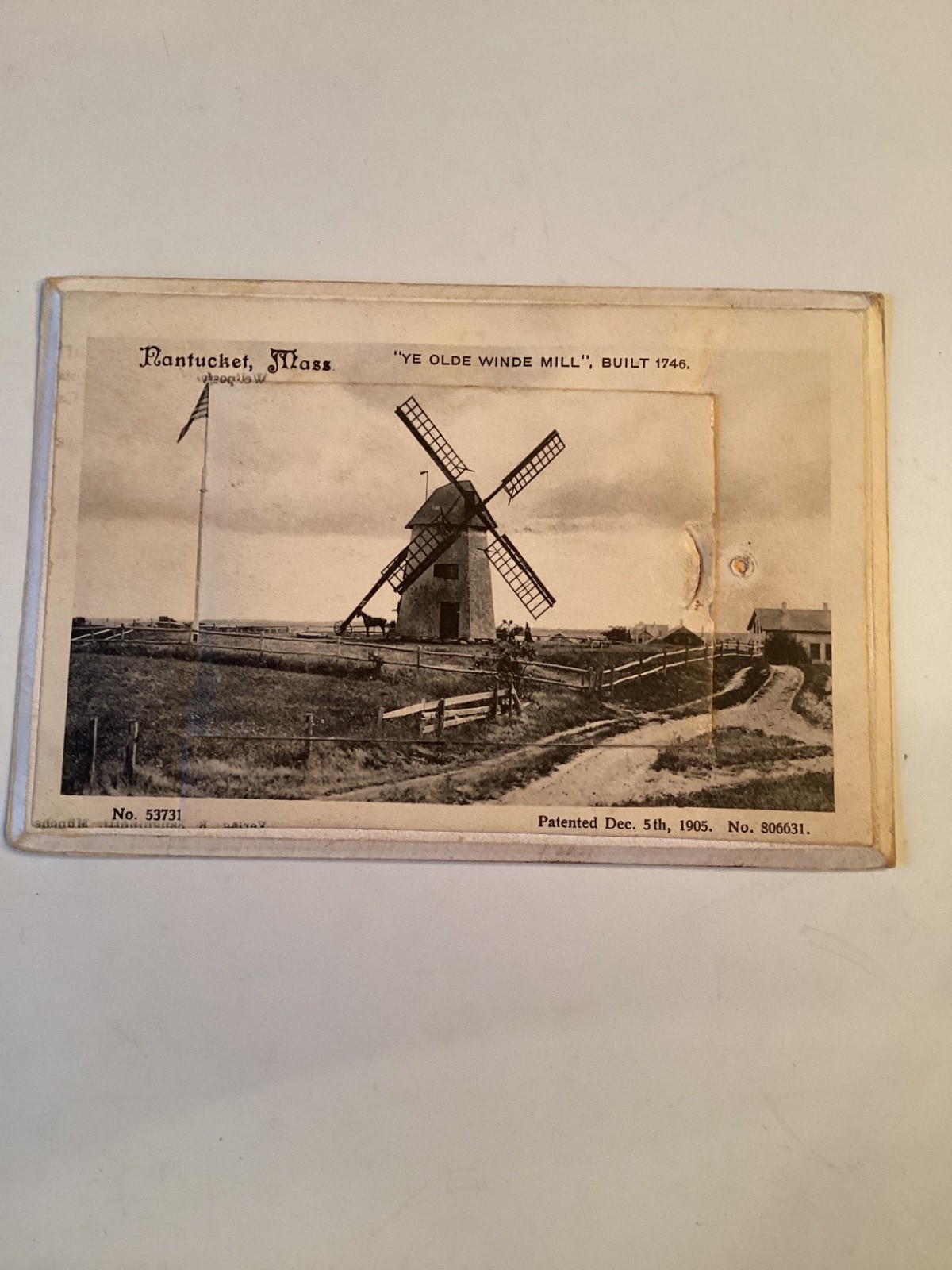 1905 Nantucket Souvenir Viewbook PC Postcard