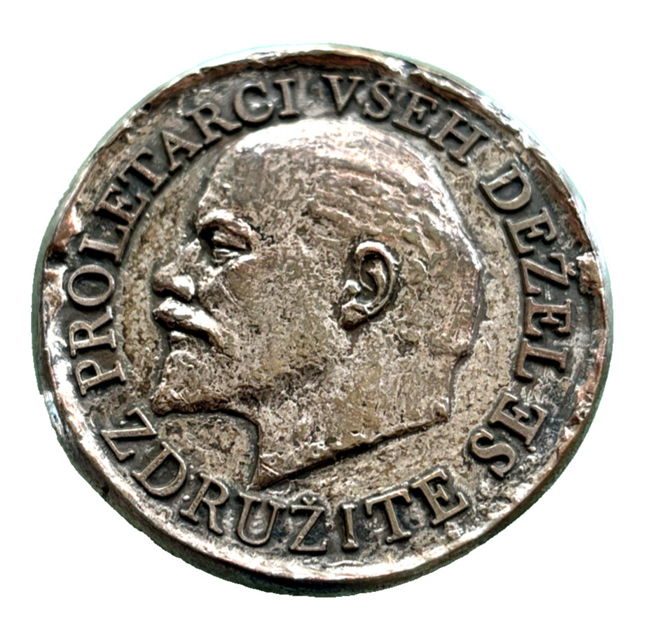Yugoslavia Lenin October Revolution 50th Anniversary Medal 1917-1967