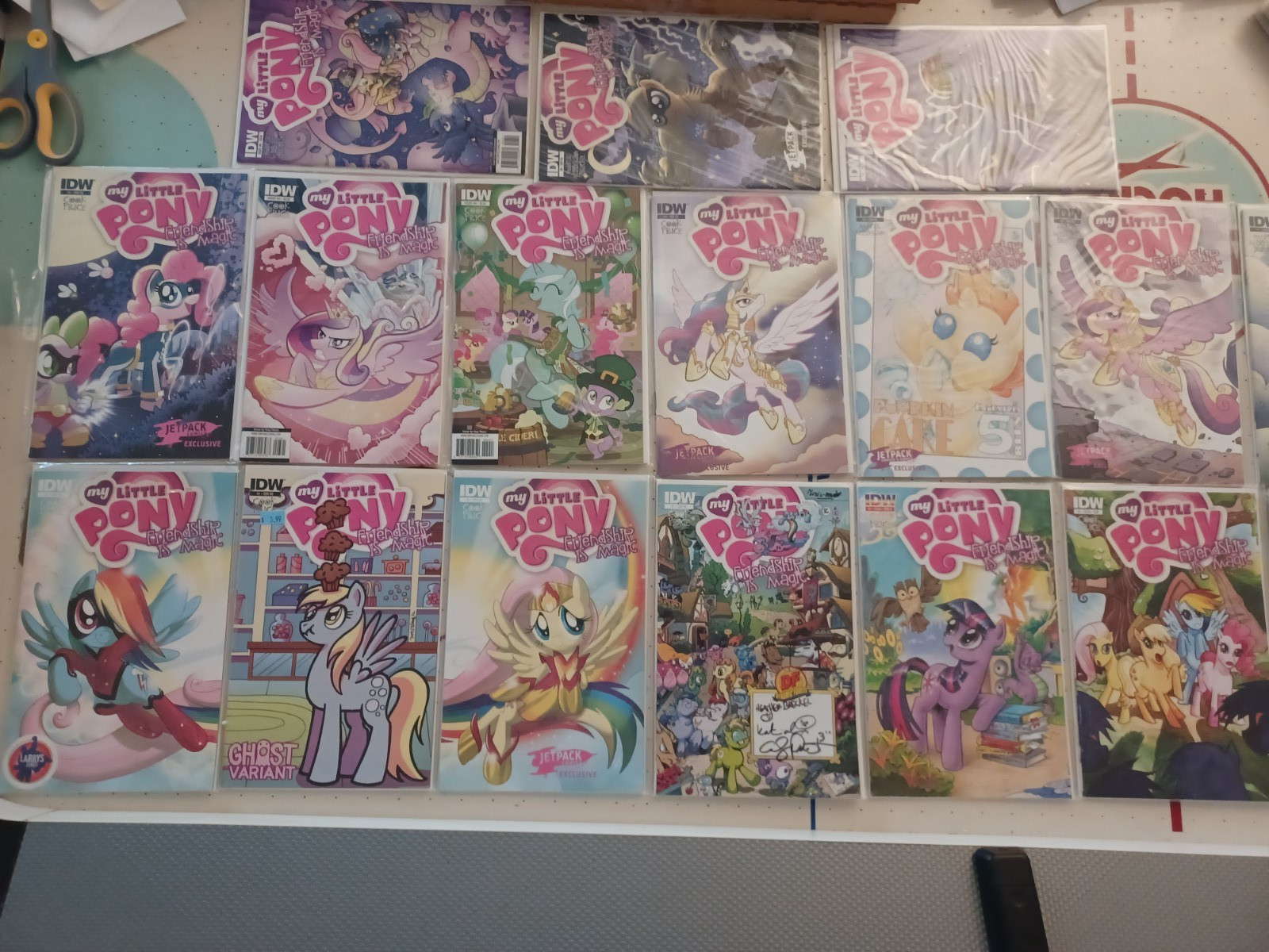 82 IDW My little pony comics #1-23, Micro series 1-10 Larry, convariants & more.