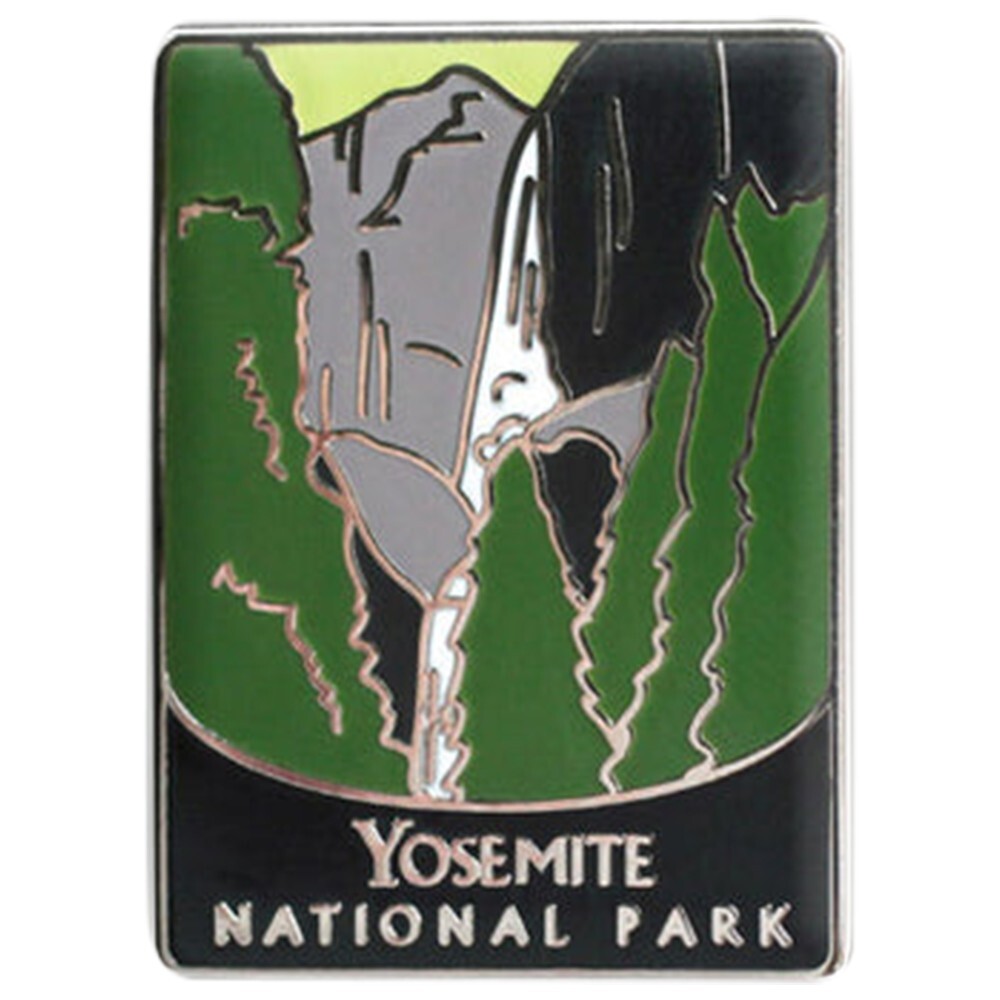 Yosemite National Park Enamel Lapel Pin - California Hiking Gift Travel Souvenir