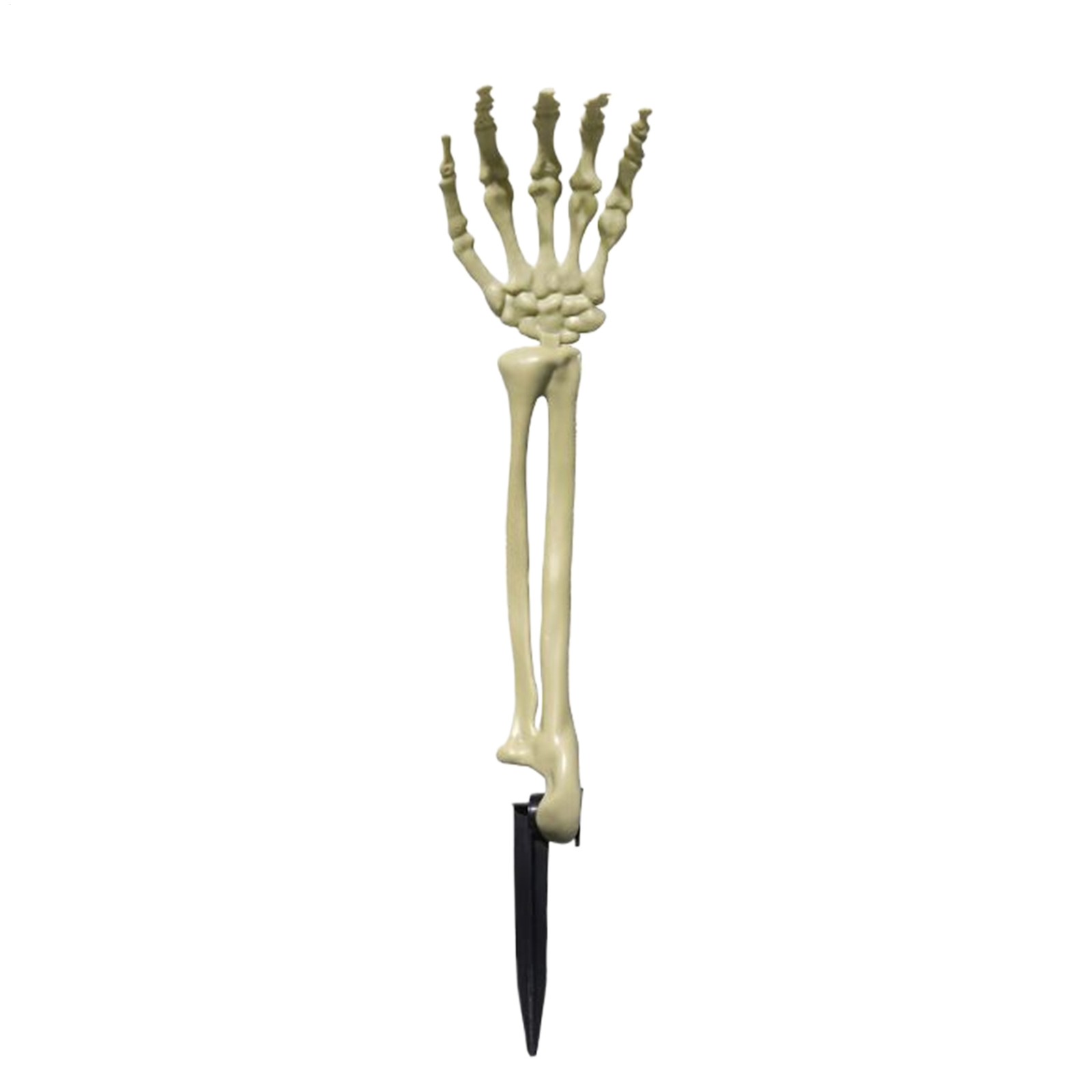 1pc Skeleton Arm Hand Sign Symbol for Halloween Decor, Garden Yard Spooky Stake
