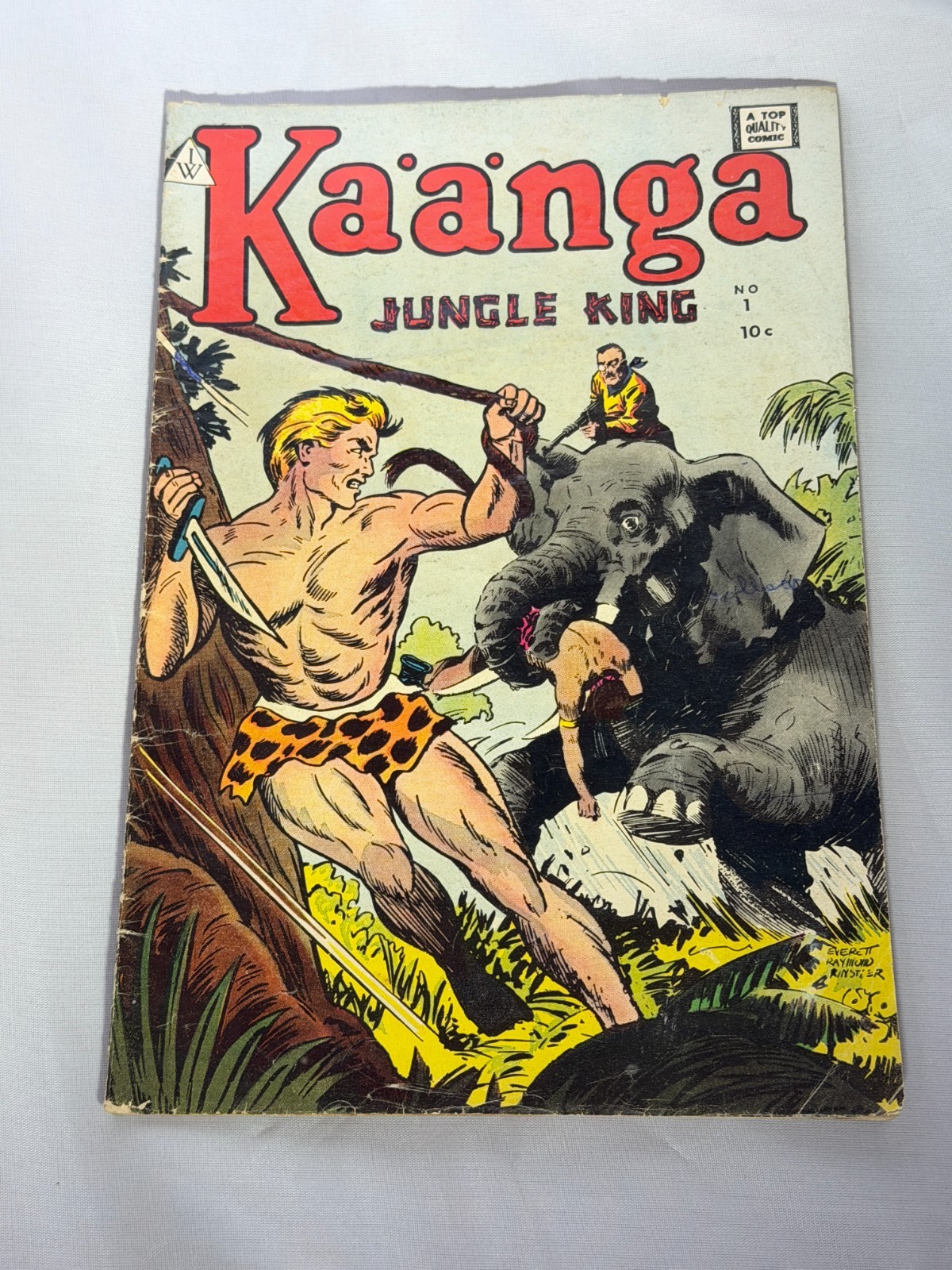 Kaanga Jungle King #1 IW Comics