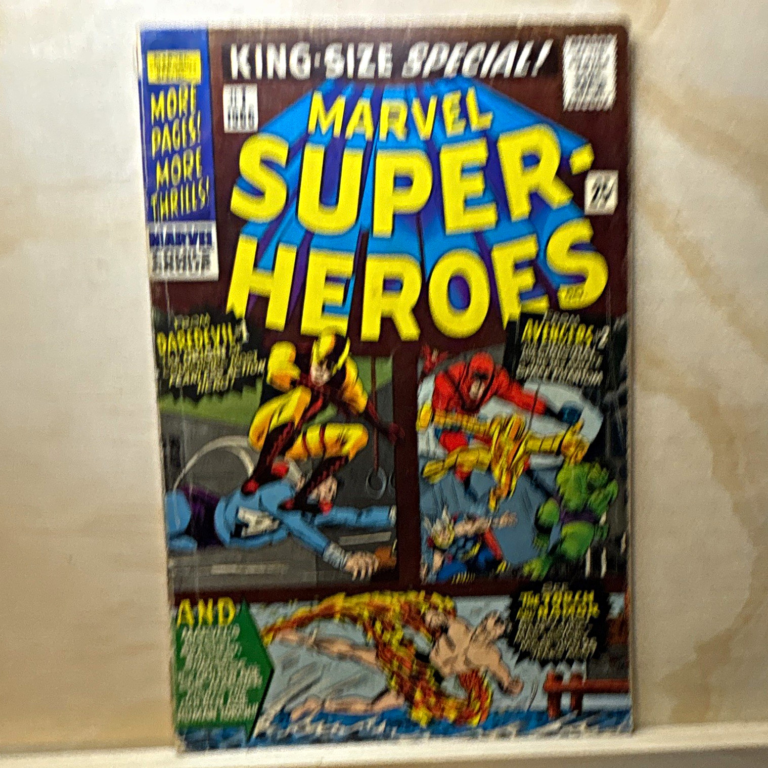 Marvel Super-Heroes King-Size Special #11 (Marvel Comics 1966) Lee/Kirby GOOD