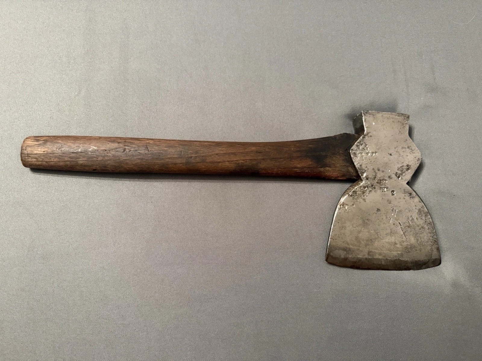 Antique Vintage Underhill Edge Tool Co Hewing Hatchet Broad Axe No 2 1800s