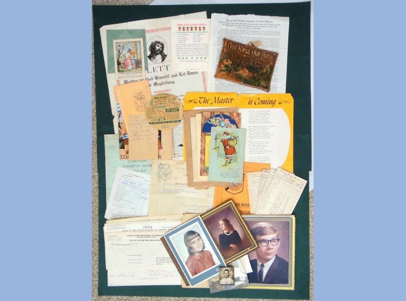  LOT antique 1920-70s WILLIAM SHUPP ESTATE 47pc EPHEMERA READING BERKS CTY PA 