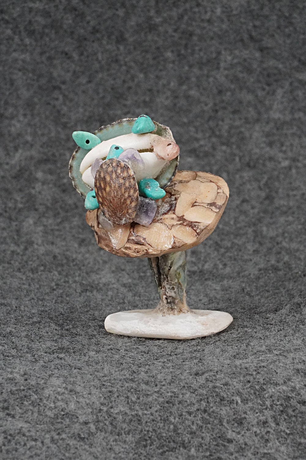 Turtles Zuni Fetish Carving - Estaban Najera