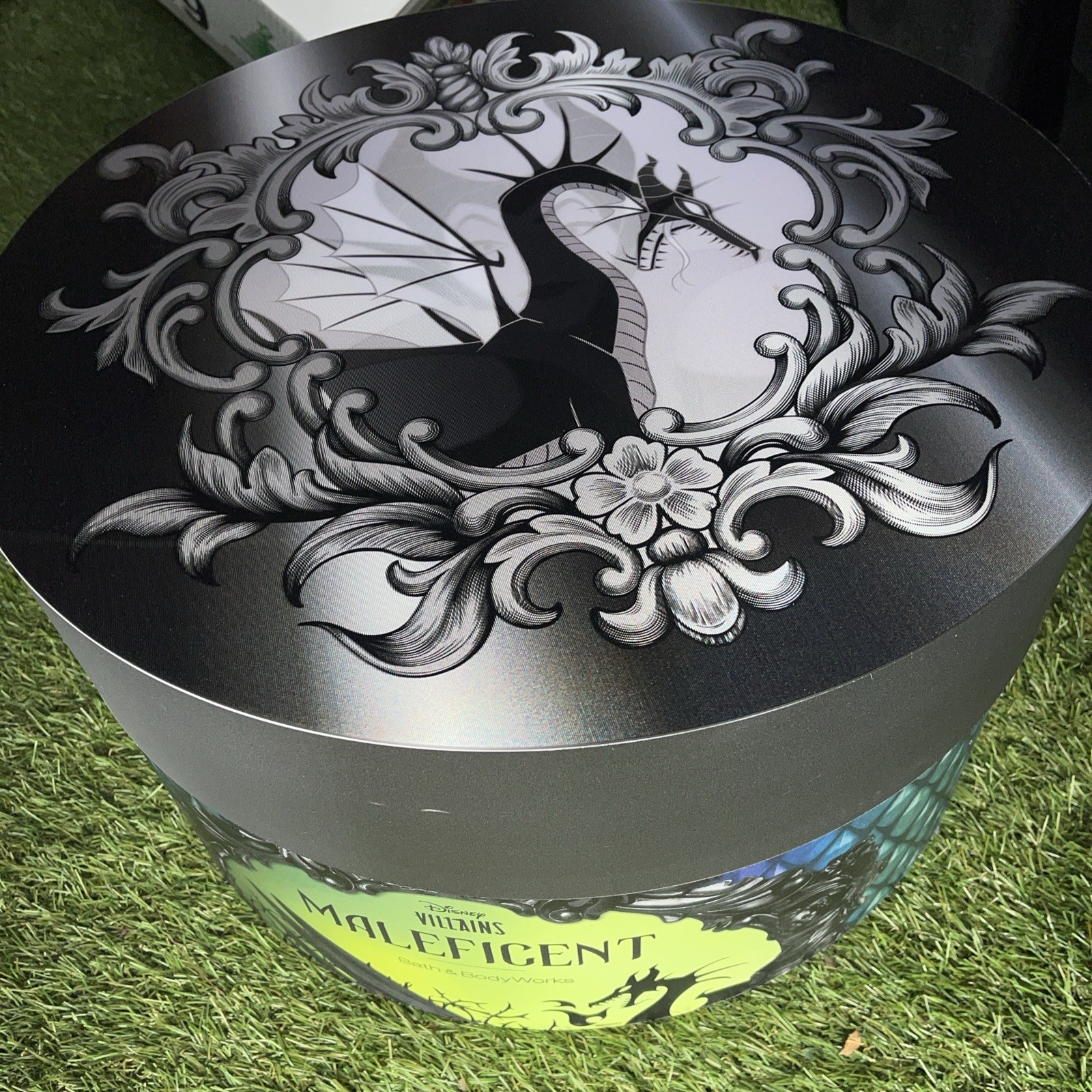 Rare Disney Villains PR Box Bath And Body Works Collectable Maleficent