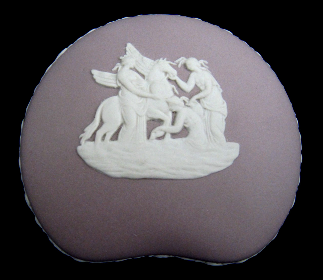 Vintage Wedgwood Jasperware Lilac Box