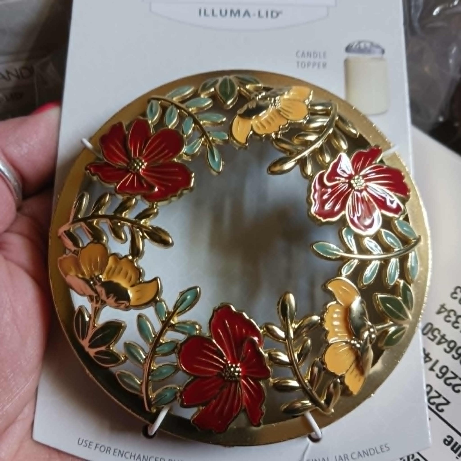 Yankee Candle Fall Autumn Illuma-Lid Jar Candle Toppers YOU CHOOSE NEW
