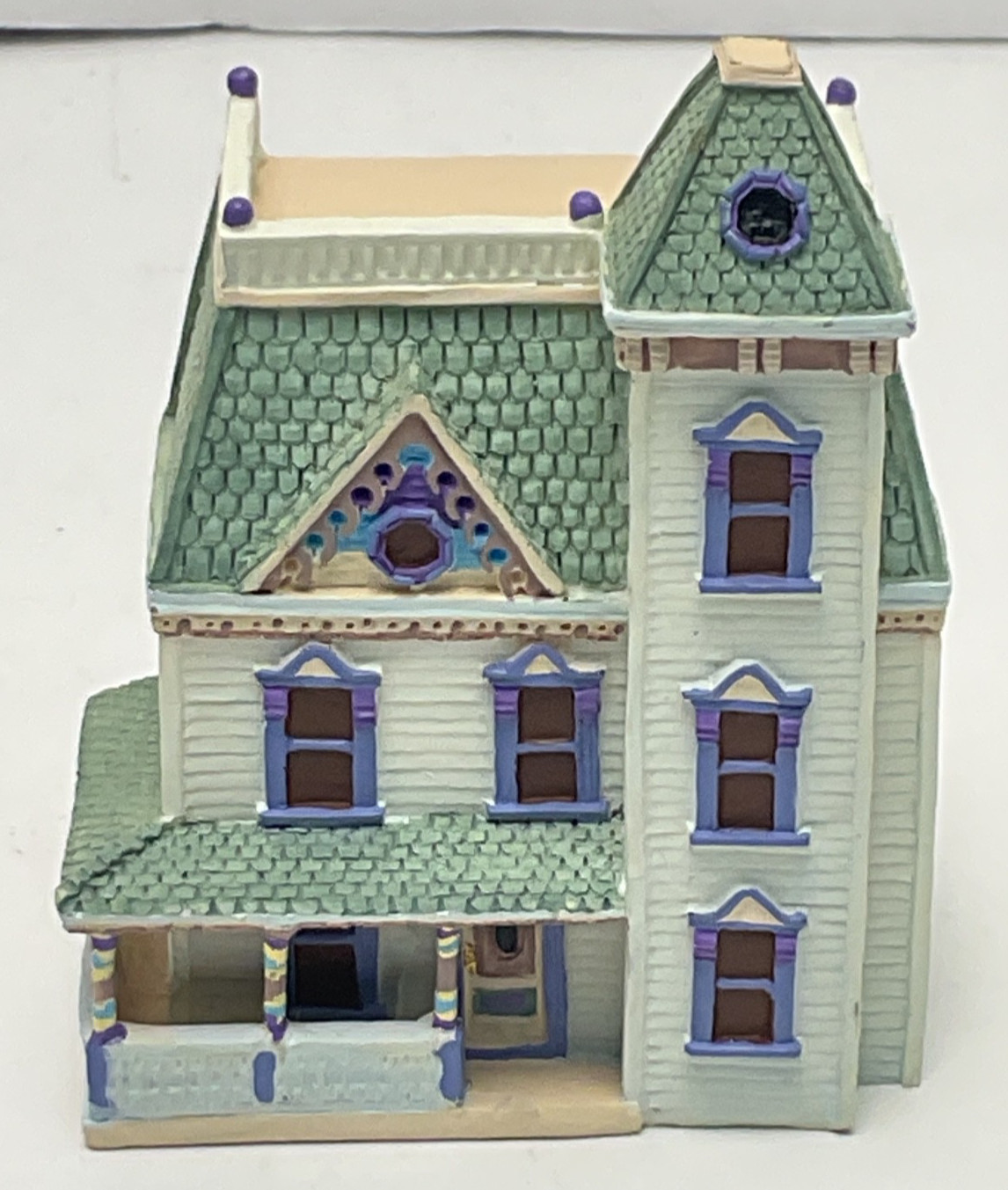Miniature Victorian House Resin Architectural Building Village Figurine M27