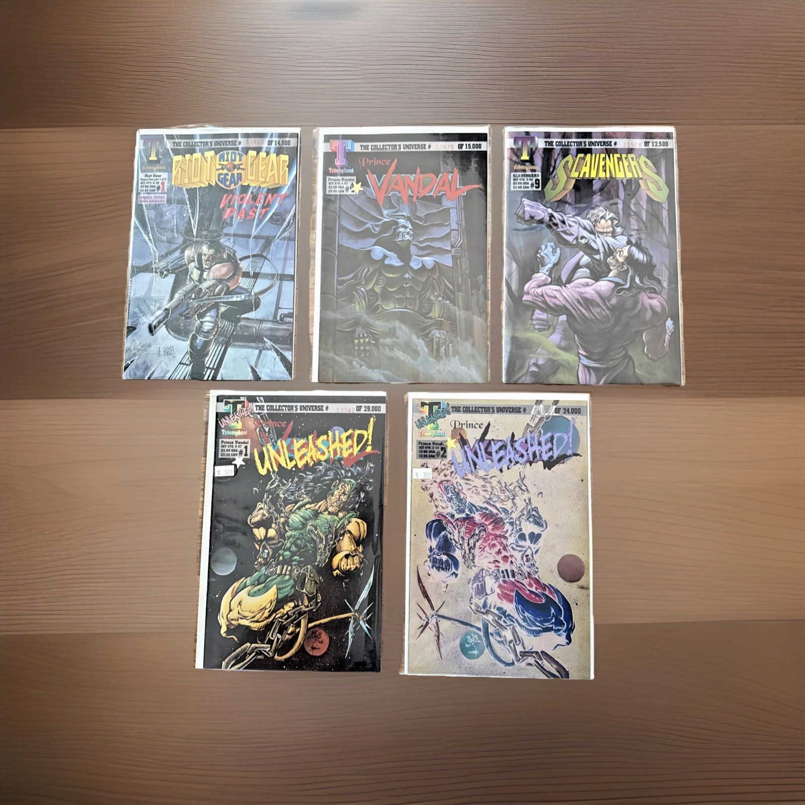 Collector\'s Universe Limited Edition Comic Lot Violent Messiah Vandal Unleashed