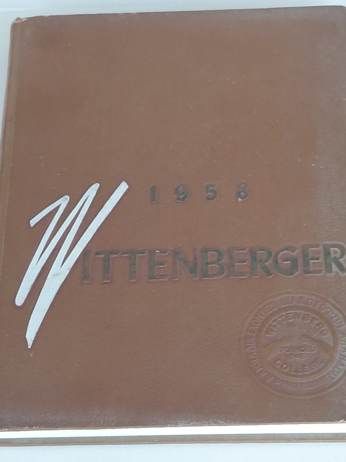 Vintage 1958 Wittenberg College Annual - Yearbook THE WITTENBERGER