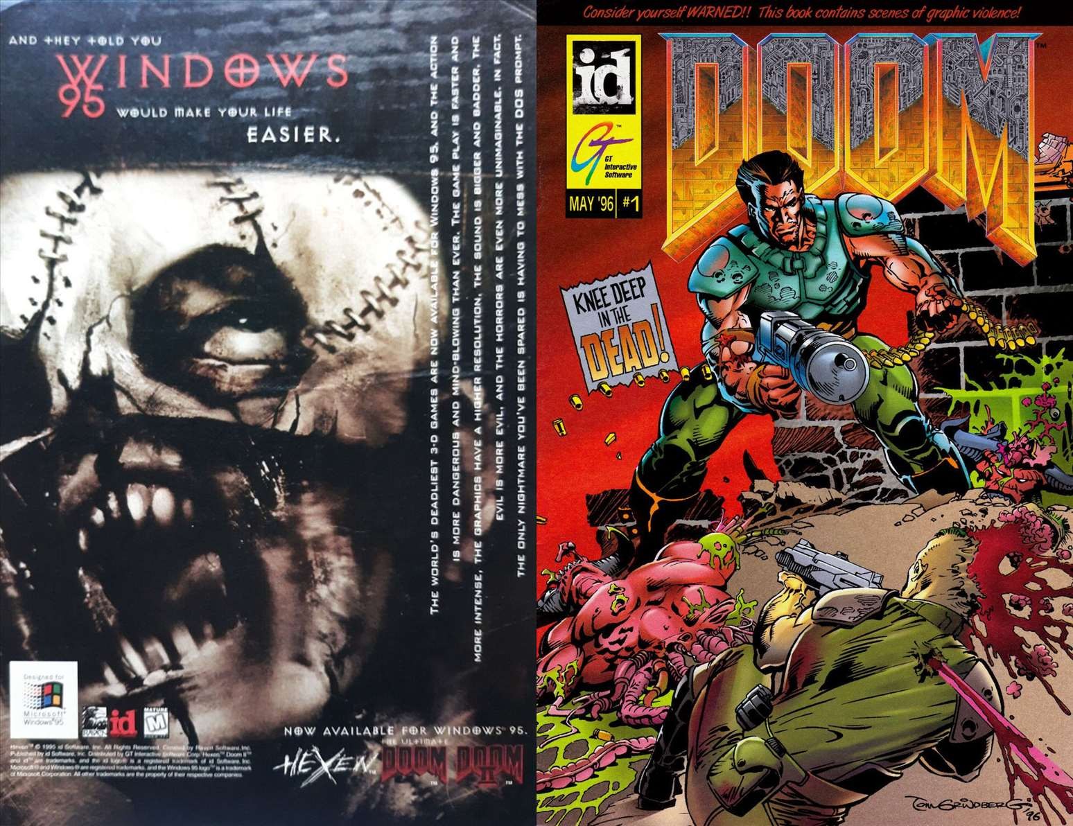 Doom (id) #1 (2nd) FN; GT Interactive Software | Based on Video Game GT Interact Doom (id) #1 (2nd) FN; GT Interactive Software | Based on Video Game GT Interact